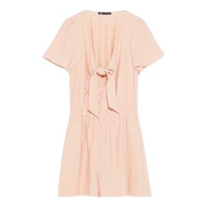 Zara Jumpsuit/Romper With Tie